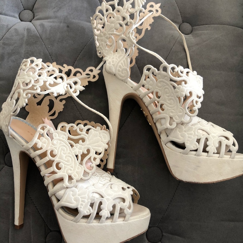Charlotte Olympia Belinda bridal shoes